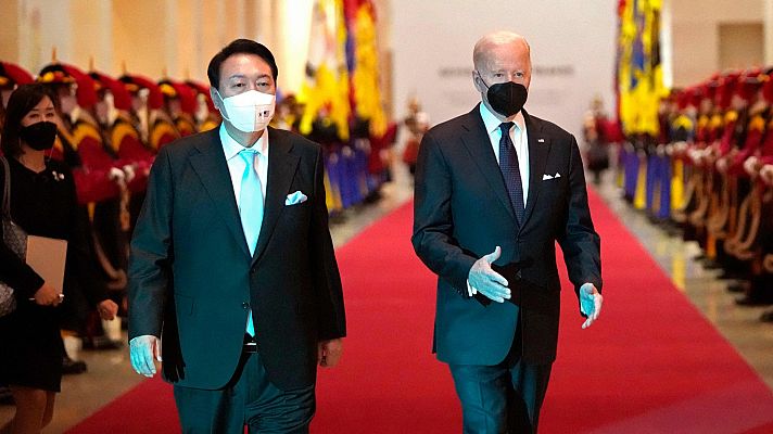 Biden, de visita oficial en Corea delSur