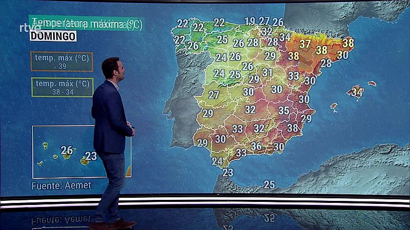 Probables chubascos y tormentas localmente fuertes en el noroeste peninsular - ver ahora