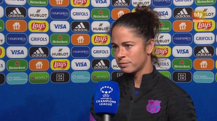 Champions | Marta Torrejón: "Esta derrota duele mucho"