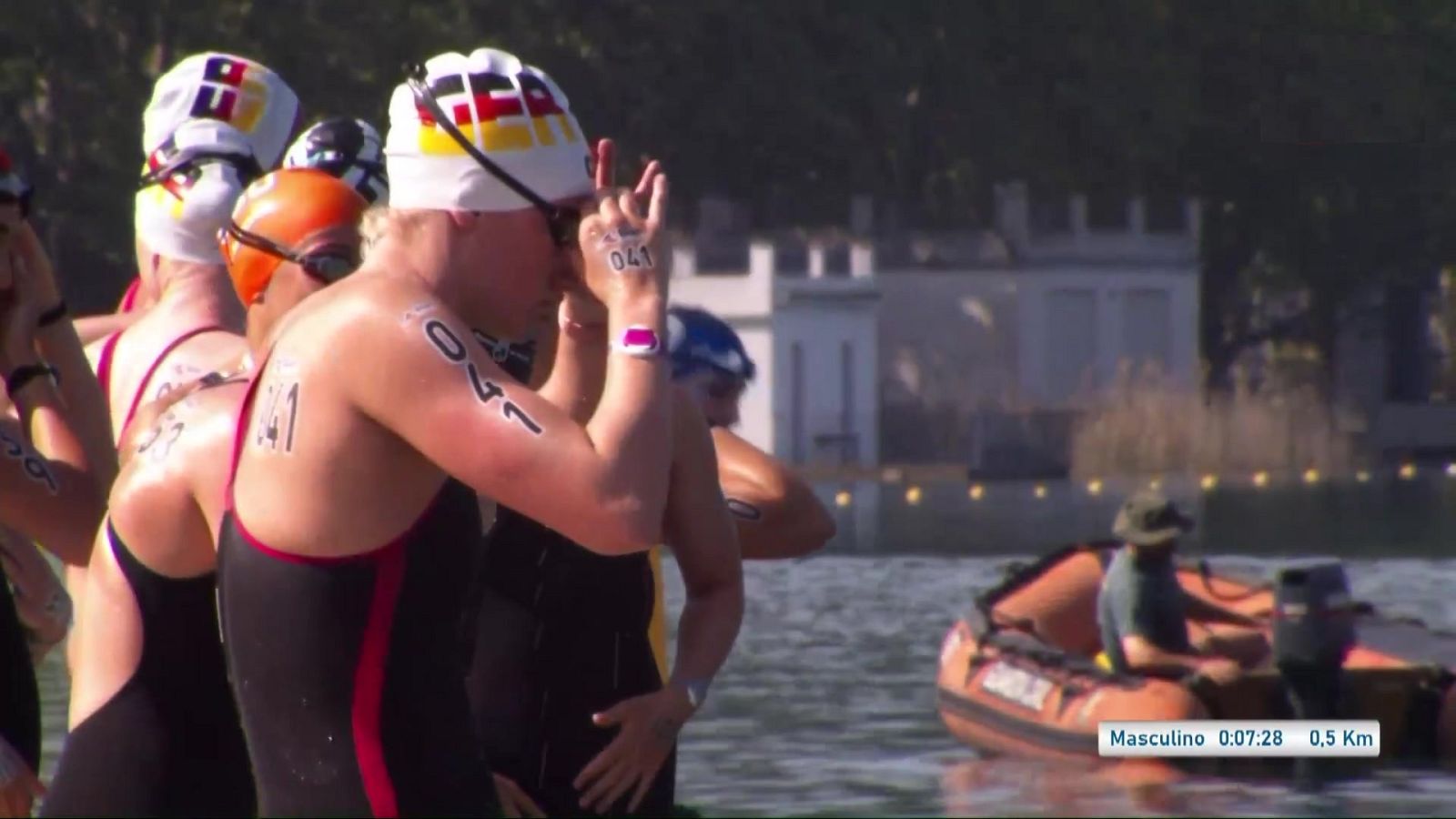 Natación - Aguas abiertas Campeonato de España 5 kms. masculino y femenino - ver ahora