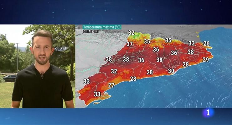 El temps - Arriba el pic de calor i canvi de temps aquesta setmana