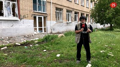 Una escuela infantil destruida: los estragos en Sloviansk