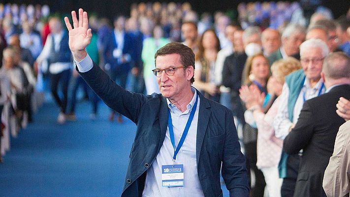 Telediario Fin de Semana - Feijóo cede el testigo a Rueda en el PP de Galicia