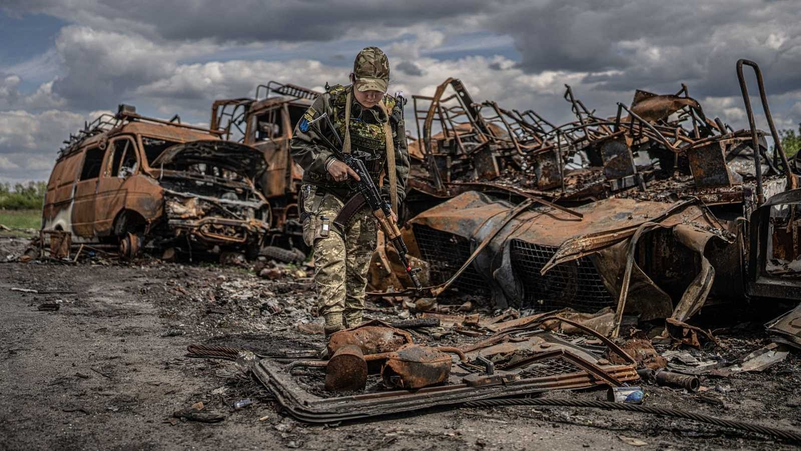 Así viven los vecinos de Kutuzivka, un pueblo liberado de Járkov