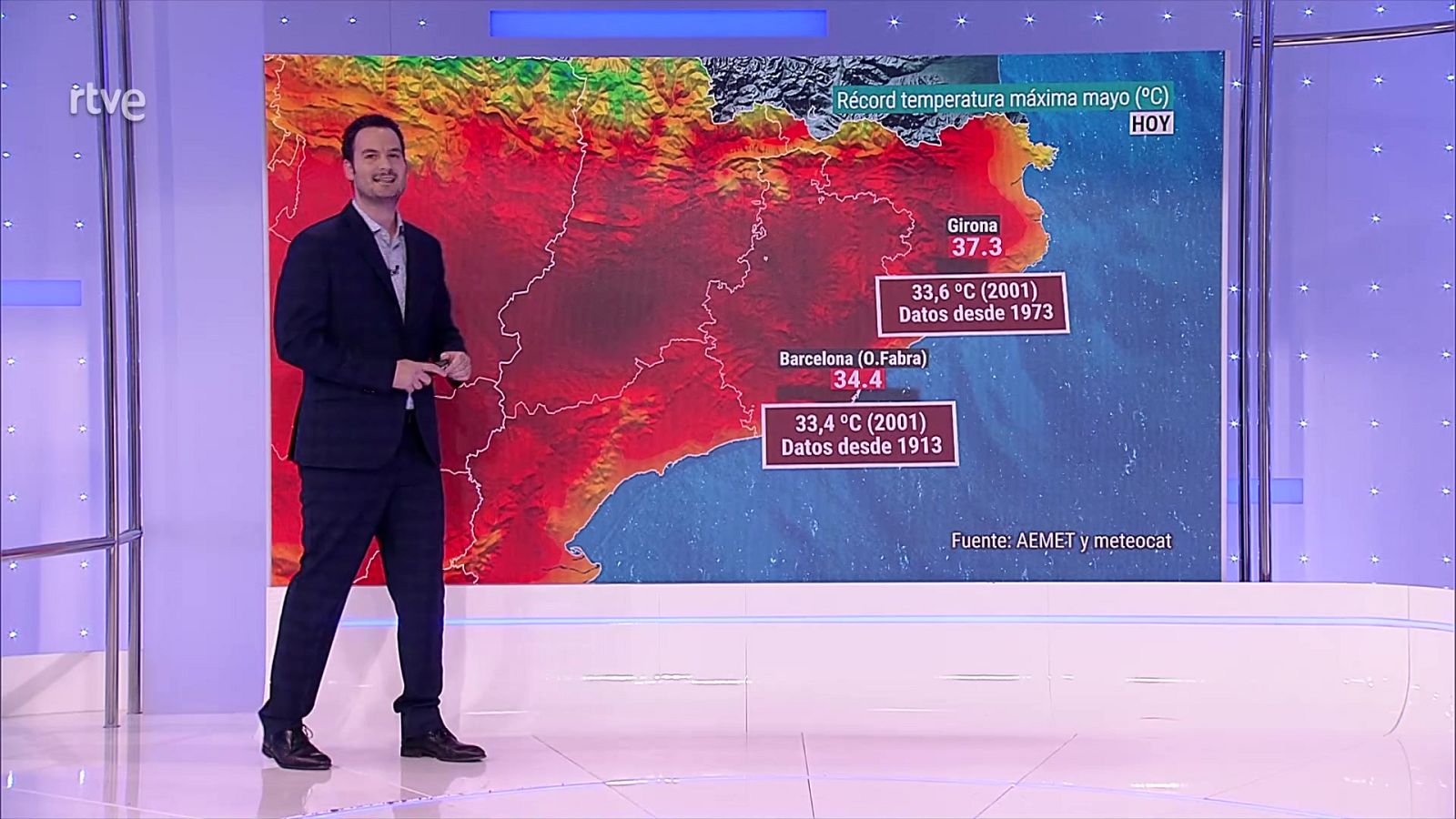 Notable descenso de las temperaturas diurnas en la mitad oeste peninsular - ver ahora