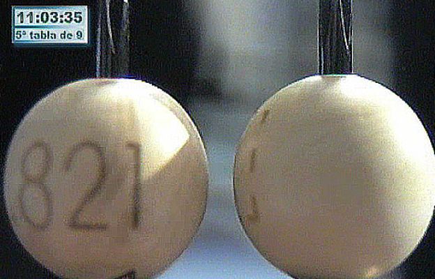 Lotería de Navidad - El 31.821, el sexto de los quintos