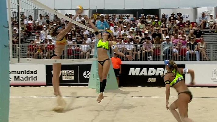 Voley Playa - World Tour fem 3º y 4º pto: Klinger/Klinger - O Toth/O Toth