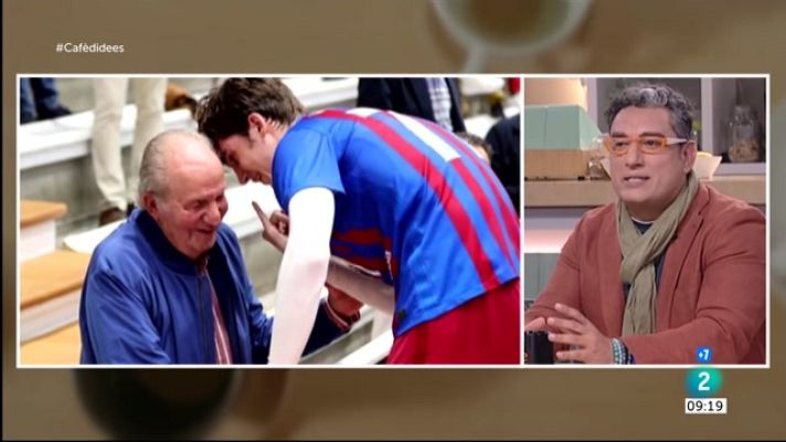 Cafè d'idees - Les imatges del retorn del rei emèrit, amb Lluís Pastor