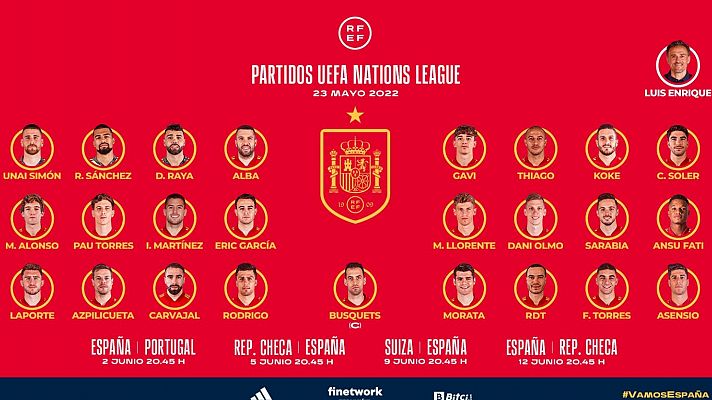 Fútbol - Luis Enrique recupera a Ansu Fati y Asensio para la Liga de Naciones