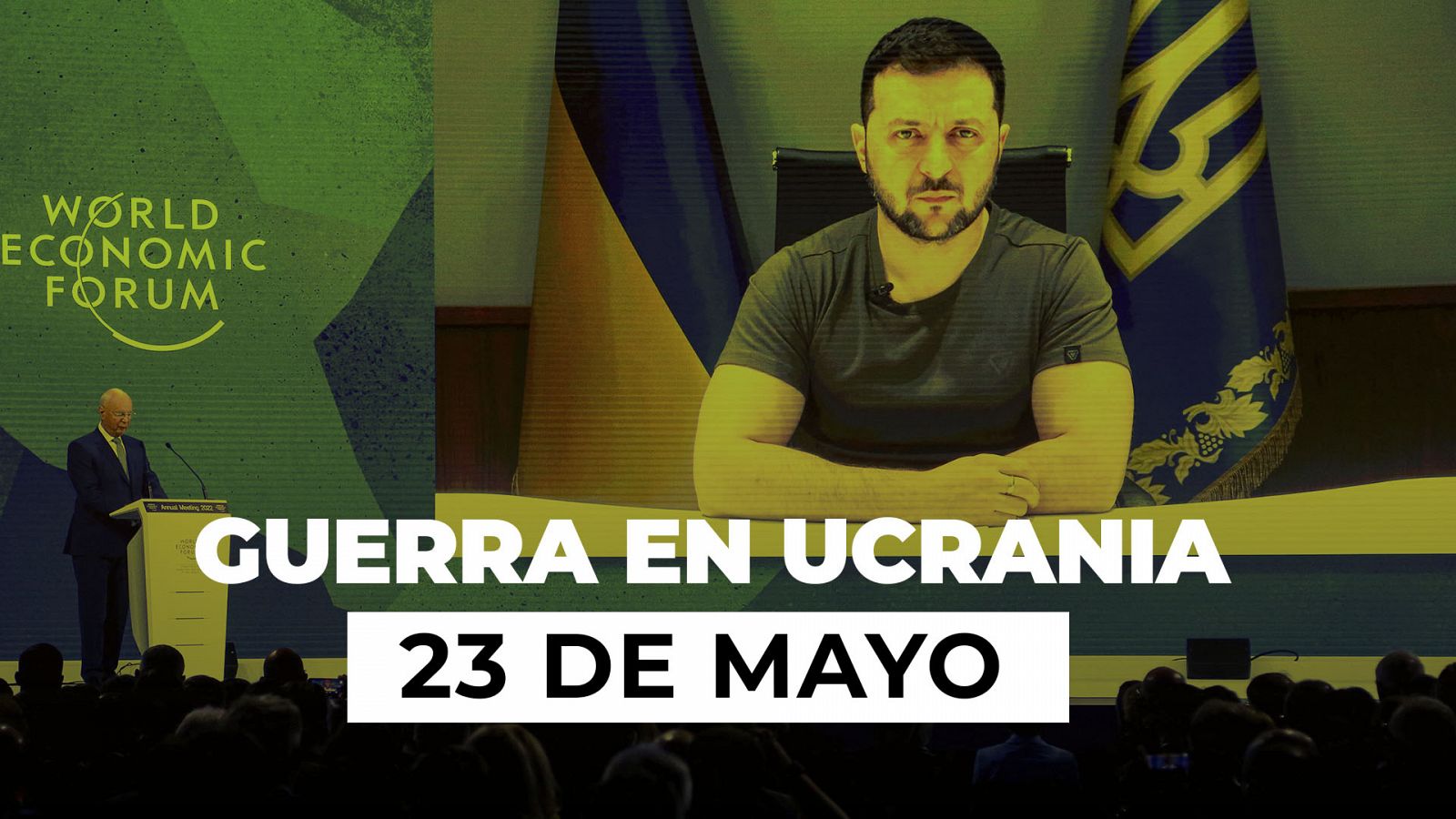 Día 89 de guerra: Zelenski arranca el Foro de Davos pidiendo más sanciones a Rusia
