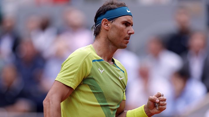 Telediario 2 - Rafa Nadal se estrena con victoria en Roland Garros