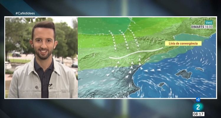 El temps - Dimars de forts xàfecs, tempestes i caiguda del termòmetre