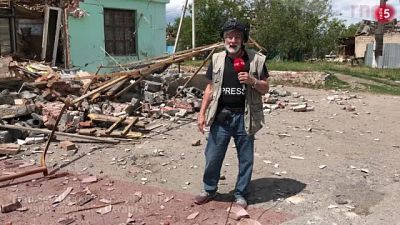 Kramatorsk se queda sin luz por un bombardeo