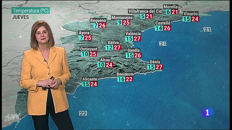 El Tiempo en la Comunitat Valenciana - 25/05/22 ver ahora