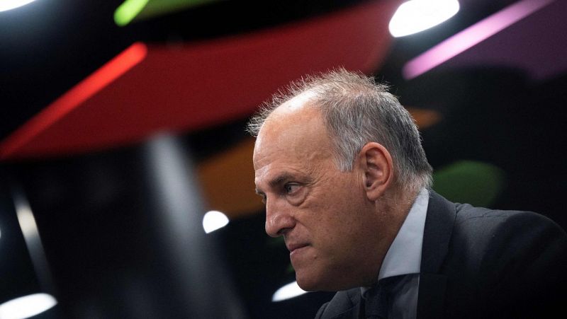 Tebas responde a Laporta: "Si por complicidad se entiende mamoneo, en absoluto"    