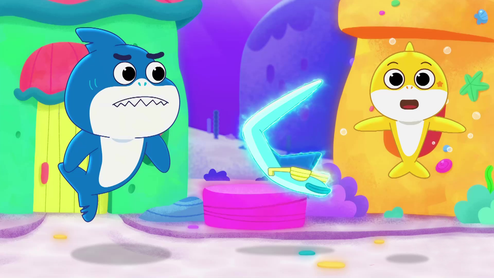 El Show De Baby Shark En Inglés - Serie Infantil En Clan