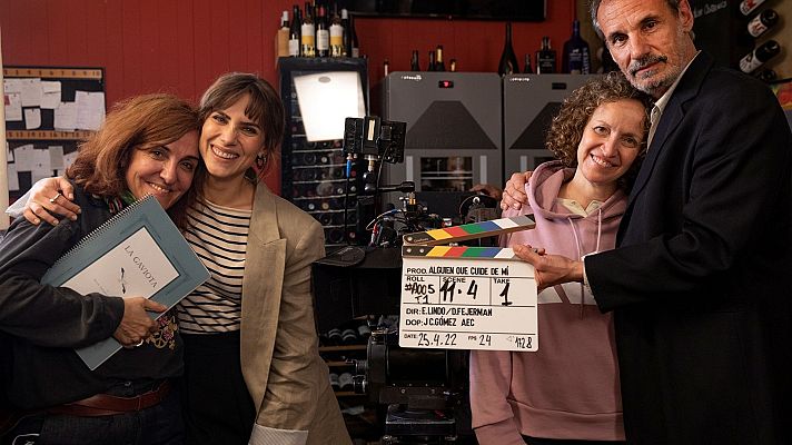 Somos cine - Alguien que cuide de mí, su rodaje en Pamplona