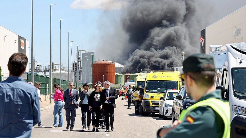 Dos muertos y 250 niños evacuados en una explosión en una planta de biodiésel de Calahorra, La Rioja