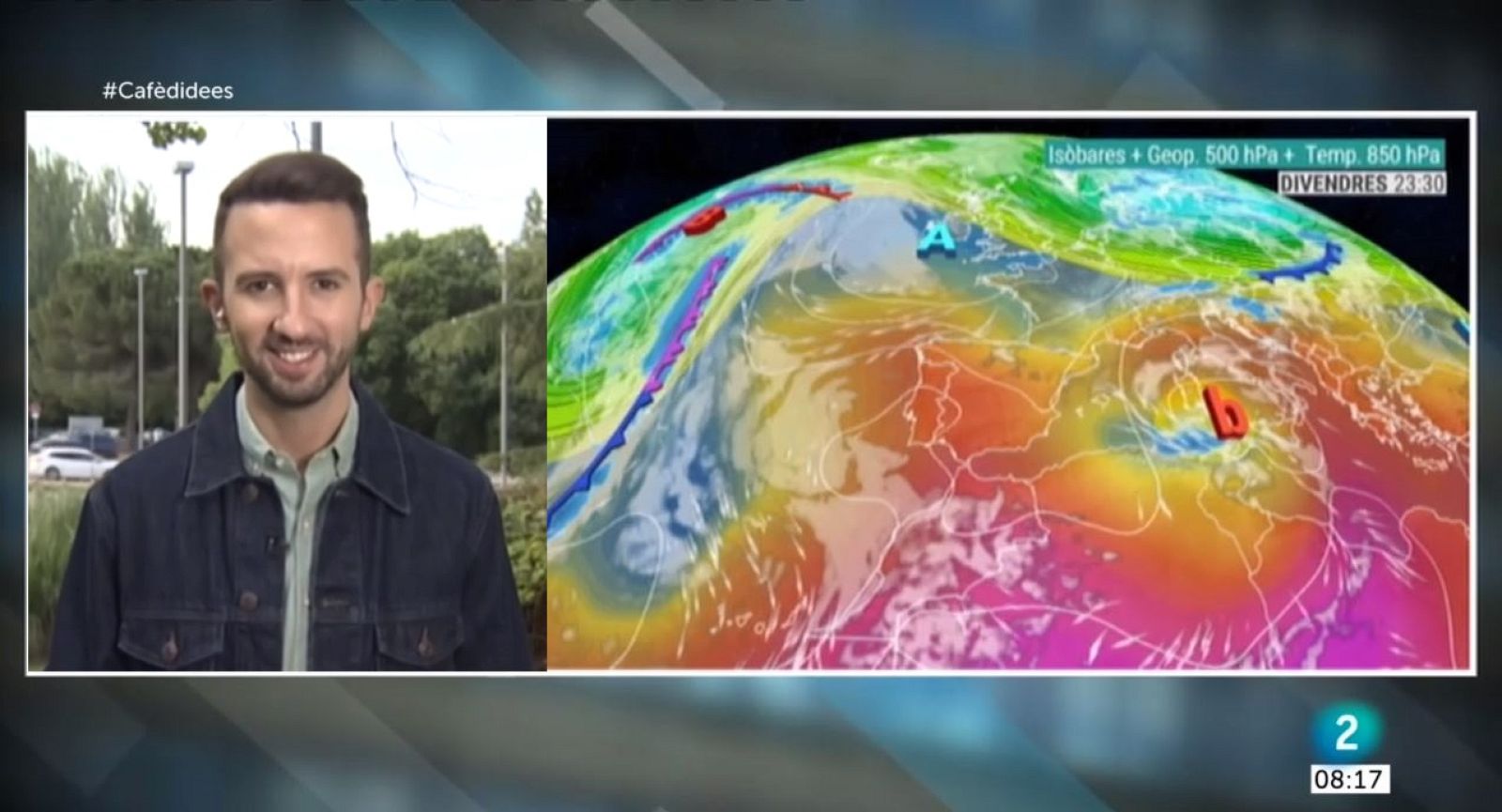 El Temps (27/05/2022) - Al matí s'escaparan ruixats a les comarques del nord-est i a la tarda són possibles d'aïllats al Pirineu, Prepirineu i Catalunya Central