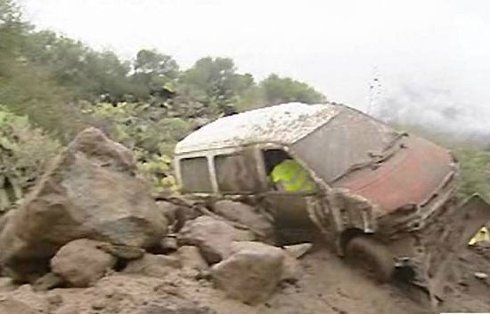 Caos en Canarias tras las lluvias