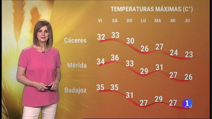 El tiempo en Extremadura - 27/05/2022