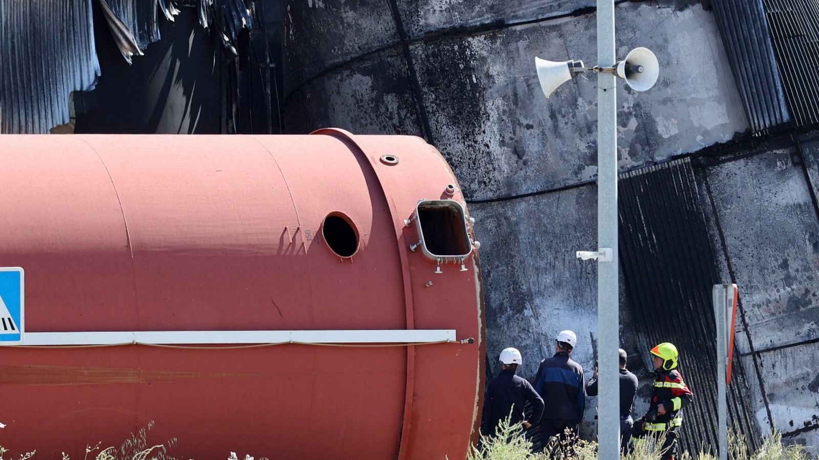 La Guardia Civil investiga explosión Calahorra