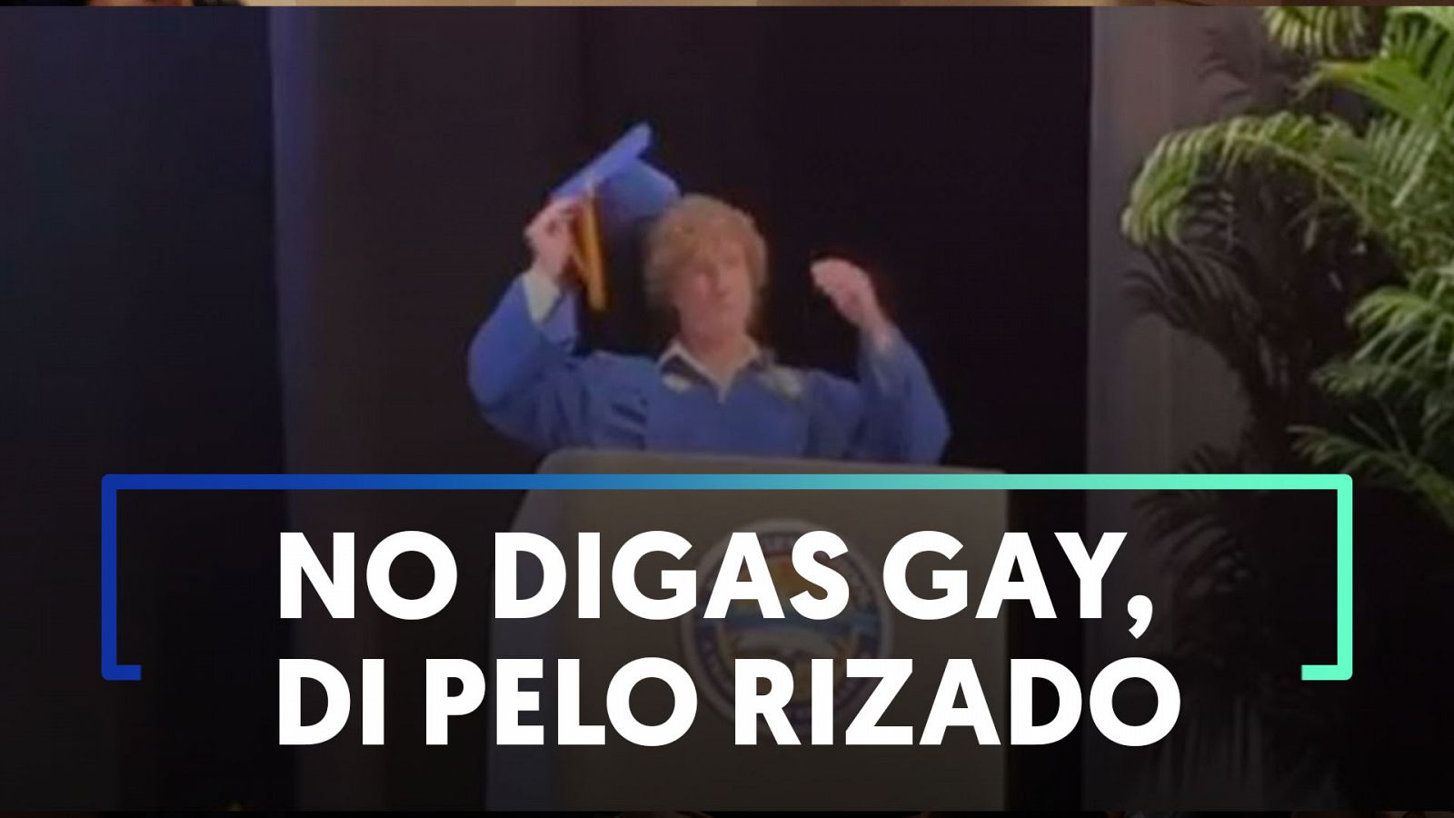 Un joven de Florida desafía la ley educativa 'No digas gay'