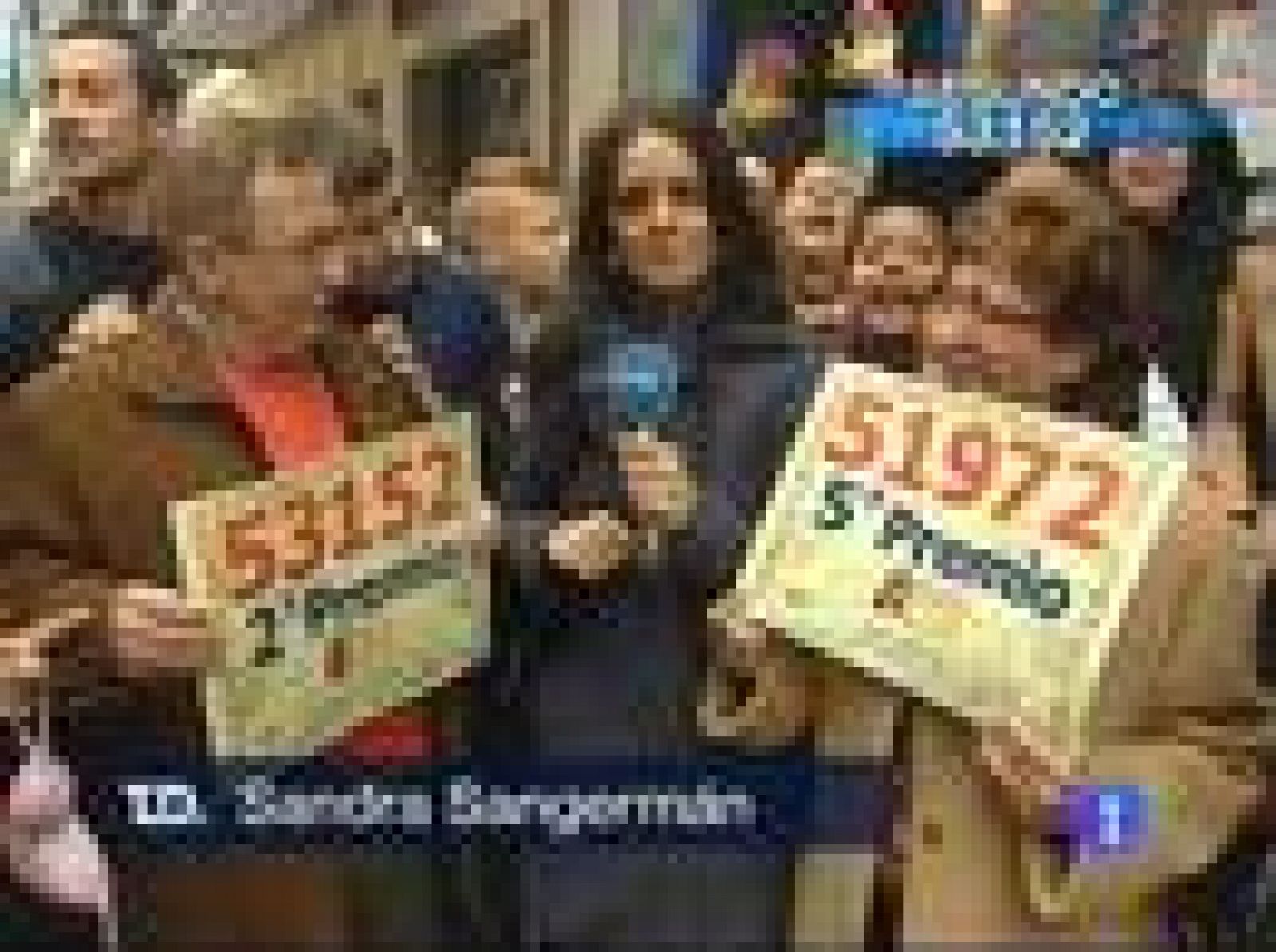 El 53.152 lleva el segundo premio íntegro a Madrid | RTVE.es