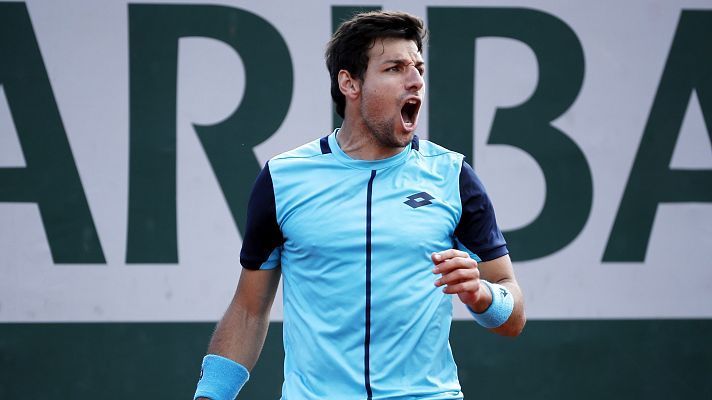  - Bernabé Zapata a RTVE: "Estar en octavos de Roland Garros es un punto de inflexión para mí"