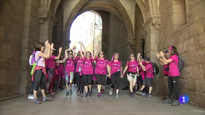 Telediario Fin de Semana - El Camino de Santiago con cáncer de mama