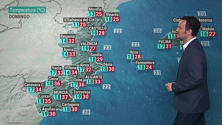 Viento fuerte o con intervalos de fuerte en el Ampurdán y el norte de Galicia