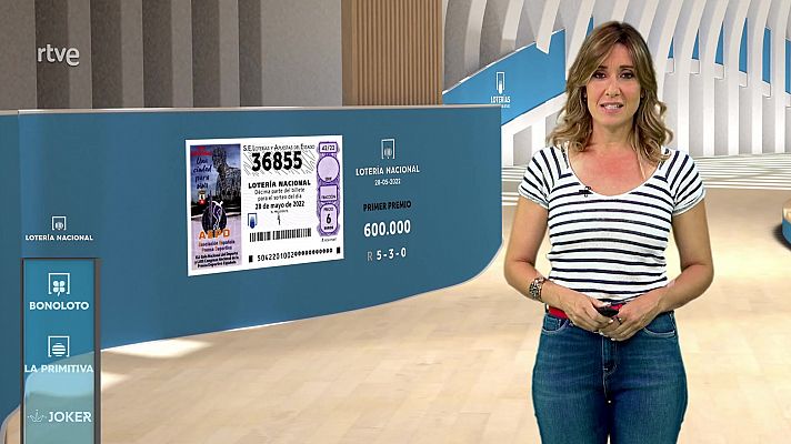 Sorteo de la Lotería Nacional del 28/05/2022