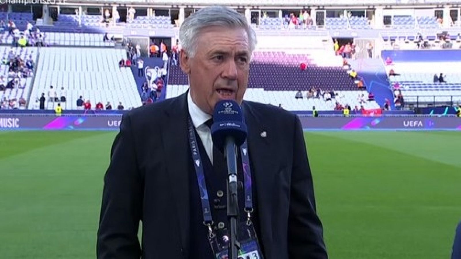 Ancelotti: "El Madrid va a luchar hasta el final, nunca se rinde"