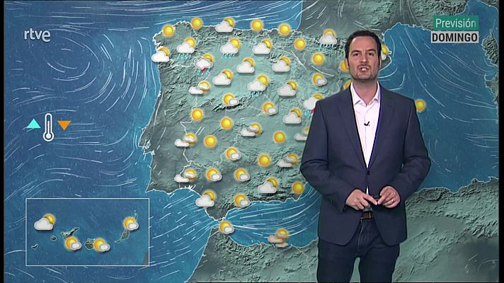 Las temperaturas máximas subirán en el norte de Galicia, Melilla, Baleares e interior del sur y el este peninsular