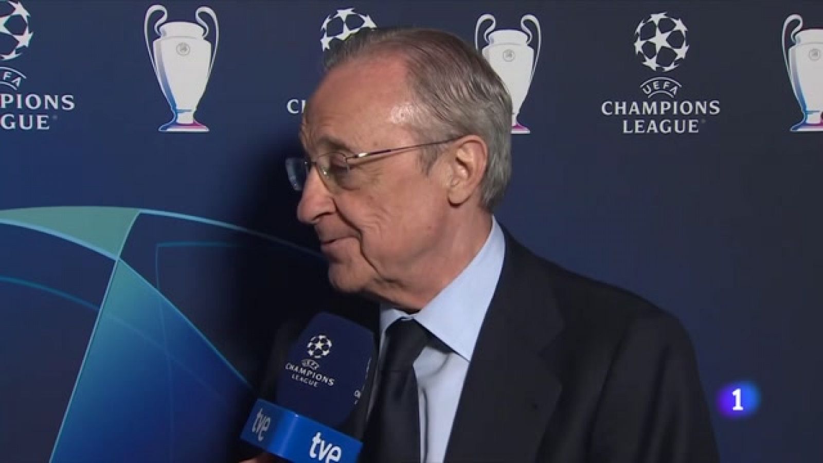 Champions | Florentino Pérez, a RTVE: "Hoy no existe Mbappé"