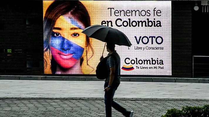 Colombia celebra la primera vuelta de las presidenciales