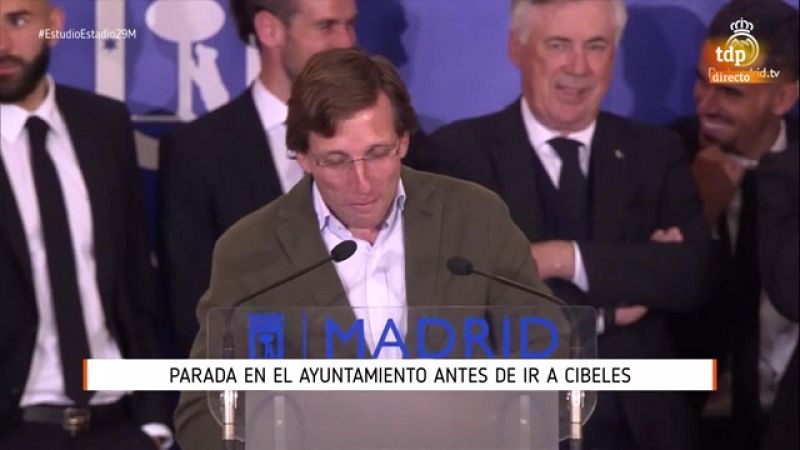 José Luis Martínez-Almeida: "El Madrid es el mejor equipo del siglo XXI" 