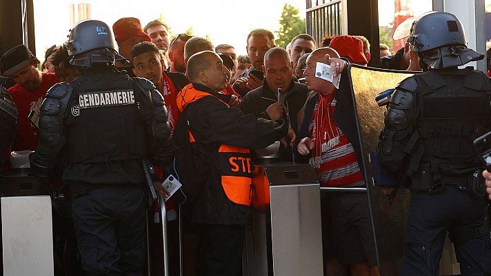 Francia investiga el caos en torno a la final de Champions