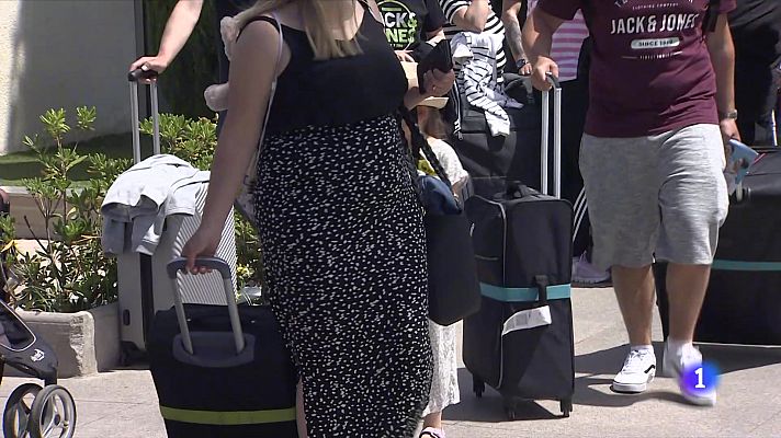 Telediario Fin de Semana - En Palma cada vez hay más movimiento de turistas