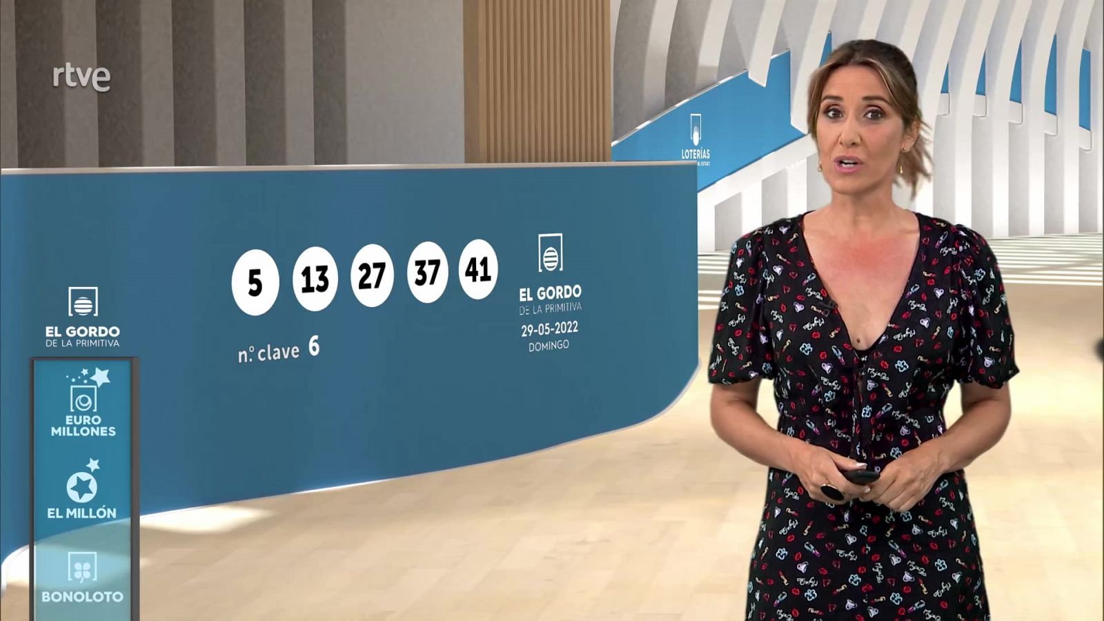 Sorteo Gordo Primitiva 29 mayo 2022 Loterías en RTVE.es