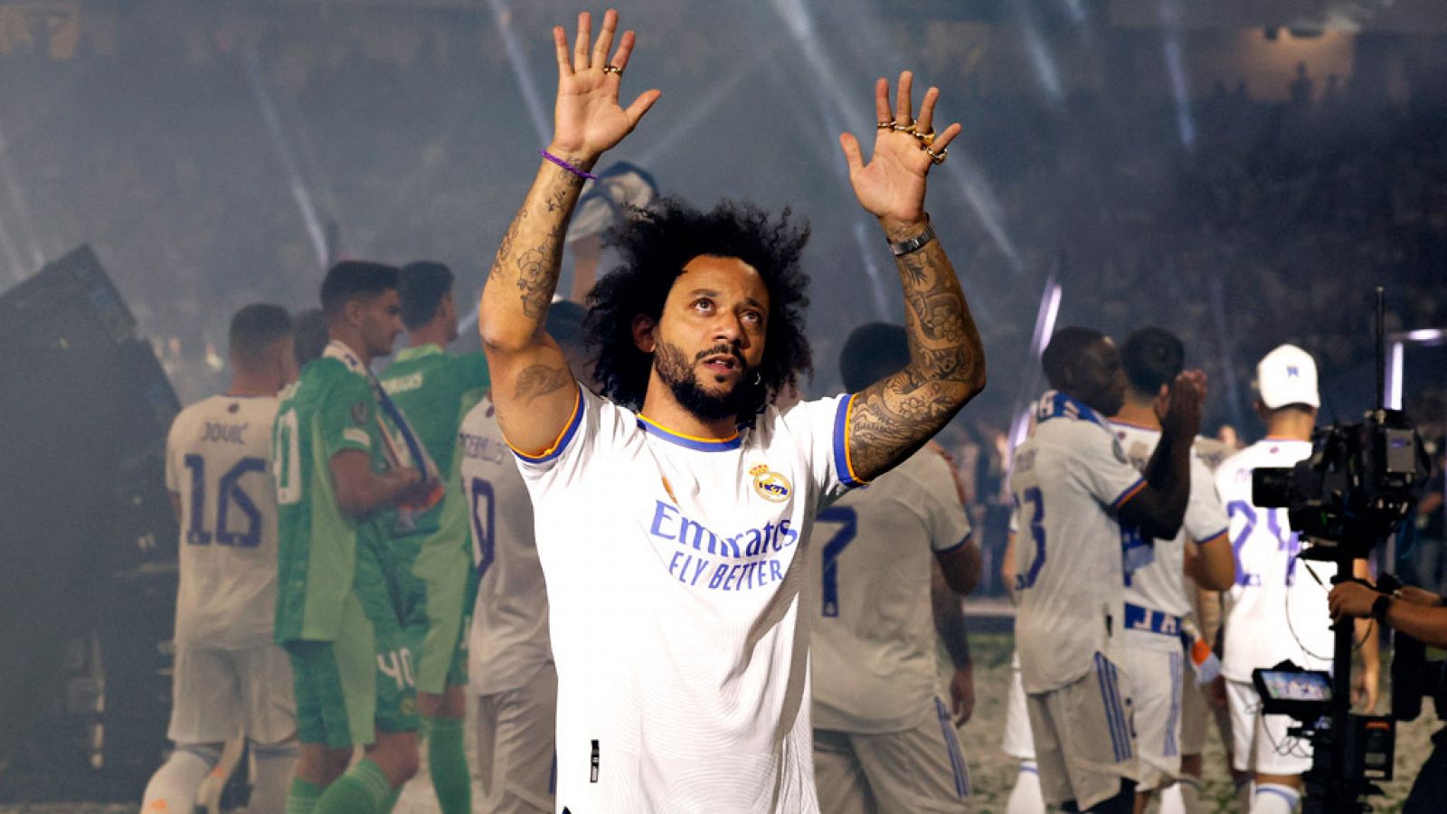 Marcelo; "El futuro del Madrid está en buenas manos"