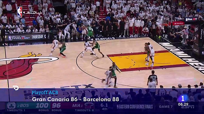 Los Boston Celtics ganan a Miami y pelearán por el anillo contra los Warriors   