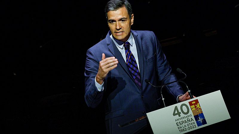 Sánchez llama a reforzar el compromiso de España en la OTAN: "Nuestra seguridad no está garantizada de forma indefinida"