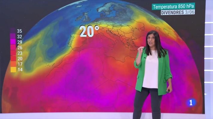 El temps - Torna la calor intensa