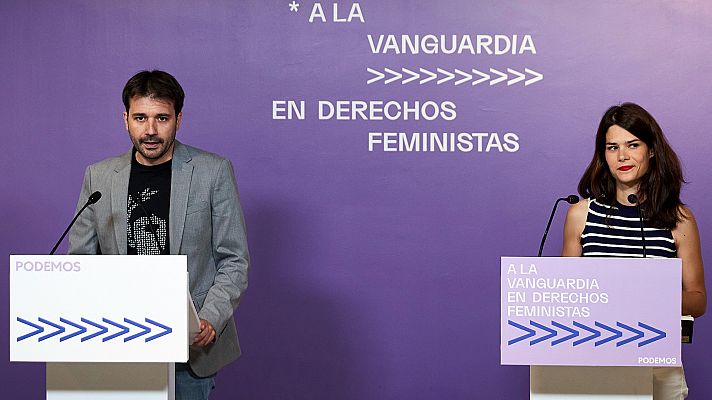 La tarde en 24h - Podemos se ausenta del acto de la OTAN y acusa a Sánchez de adjudicar a "dedo" los 37 millones de la cumbre
