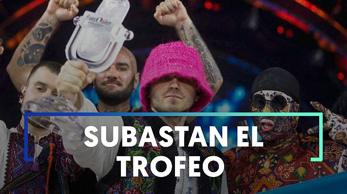 Modo Digital - Kalush Orchestra subasta el trofeo de Eurovisión 2022 para comprar drones para el ejército ucraniano