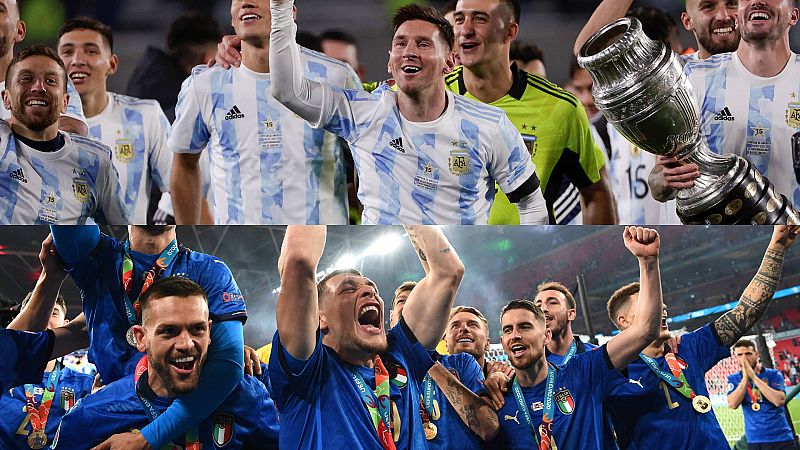 La 'Finalissima' Italia-Argentina: el campeón de Europa frente al de América -- Ver ahora