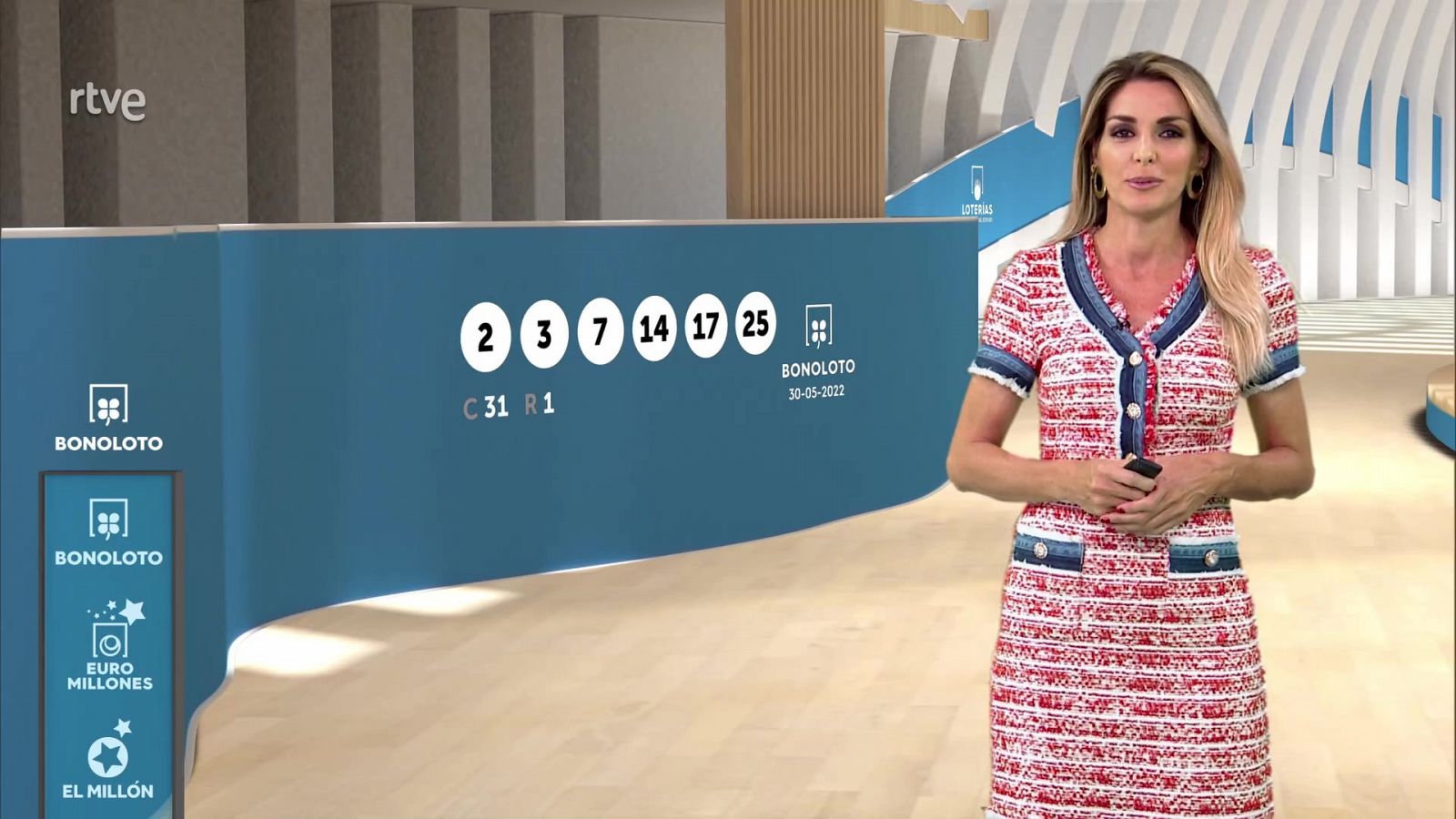 Sorteo de la Bonoloto del 30/05/2022 - ver ahora