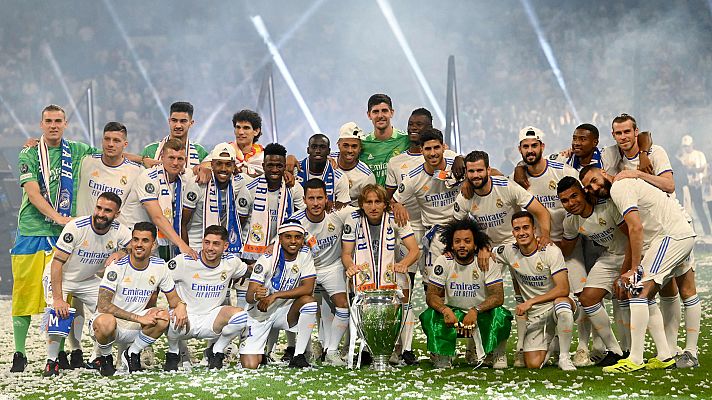 El Real Madrid celebra su 14ª Copa de Europa