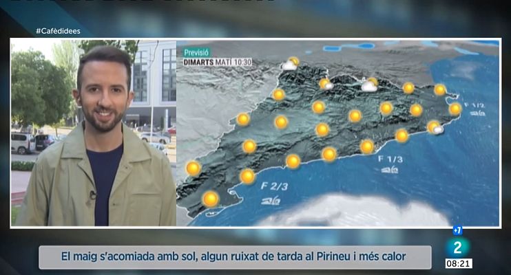 El temps - El maig s'acomiada amb sol i més calor